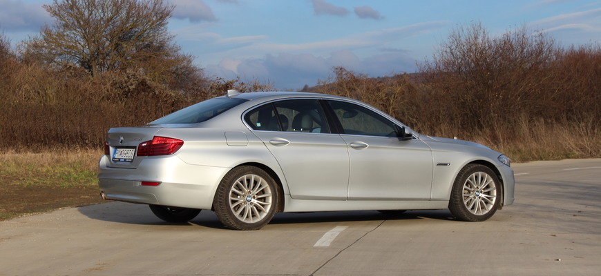 Test jazdenky BMW 5 F10 LCI (2013 - 2017)