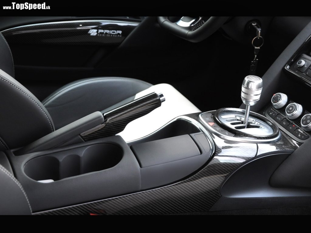 Úroveň vypracovania v Audi R8 Carbon Limited Edition od Prior Design je úžasná