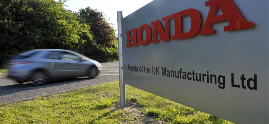 Potvrdené: Honda skončí výrobu áut v UK do roku 2021
