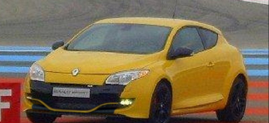 Renault Megane RS 2009 - špionážne foto