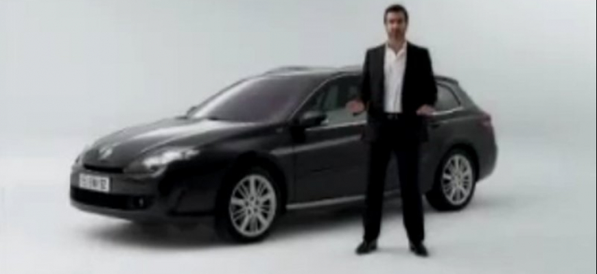 Eric Cantona a Renault Laguna GT