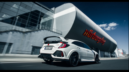 HONDA CIVIC TYPER 10G MÁ ZNOVA REKORD NA NÜRBURGRINGU!