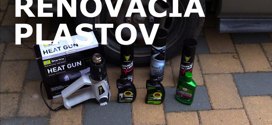 AUTOvKELLY: Renovácia plastov - porovnanie produktov