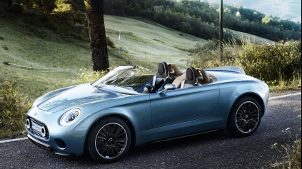 BRITSKÝ ROADSTER S TALIANSKÝM DIZAJNOM A BUDÚCNOSŤOU POD KAPOTOU - MINI SUPERLEGGERA VISION.