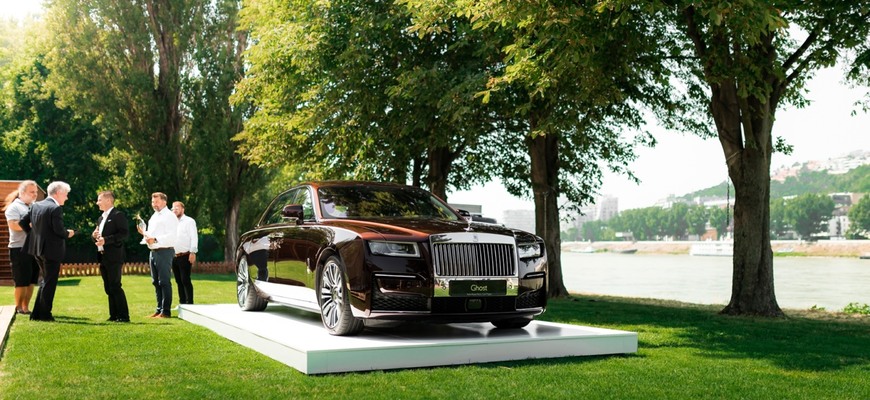 Slovenská premiéra Rolls Royce Ghost v Bratislave