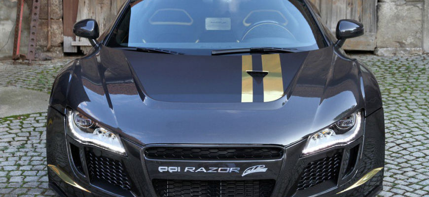 Audi R8. Limitovaná edícia Razor GTR-10