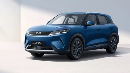 ĎALŠIE ČÍNSKE AUTO SA VYHNE CLU. BYD ATTO 2 DM-I PRICHÁDZA DO EURÓPY S PLUG-IN HYBRIDOM