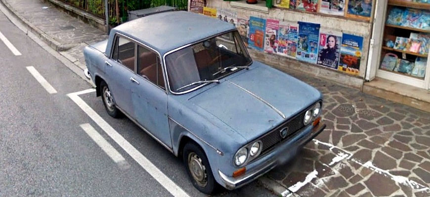 Táto Lancia stála na jednom mieste skoro 50 rokov, potom musela preč. Kam sa stratila?