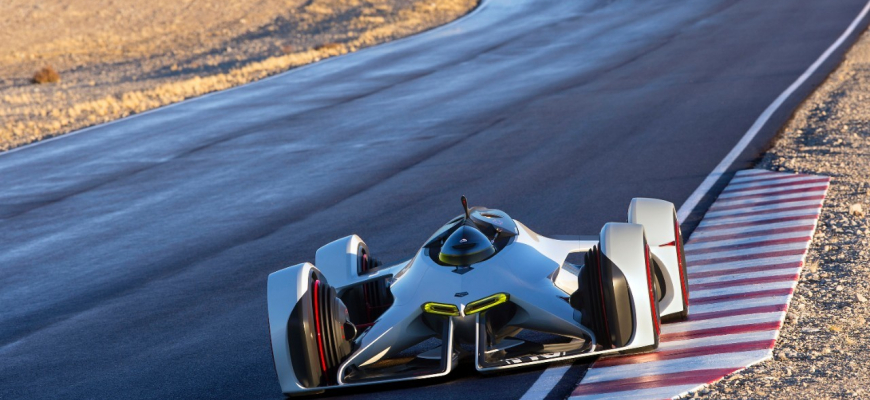 Chevrolet Chaparral 2X: futuristický koncept s laserovým pohonom