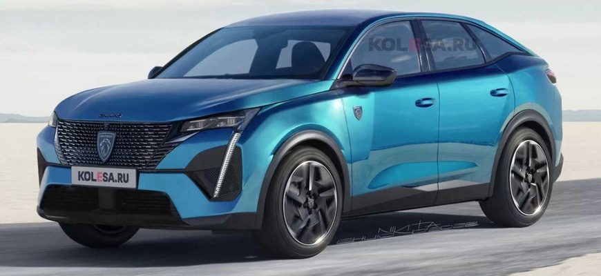 Peugeot 3008 príde aj v ďalšej generácii. Prvé rendre ukazujú, ako by mohol vyzerať