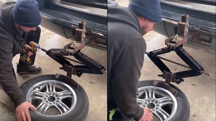 AKO SI DOMA VYROBIŤ VYZÚVAČKU PNEUMATÍK Z BEŽNE DOSTUPNÉHO NÁRADIA? TAKTO