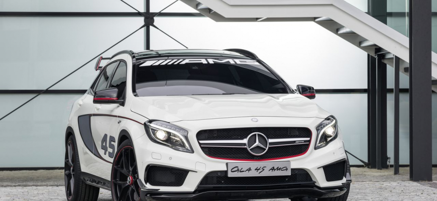 360 koňové kompaktné SUV Mercedes GLA 45 AMG