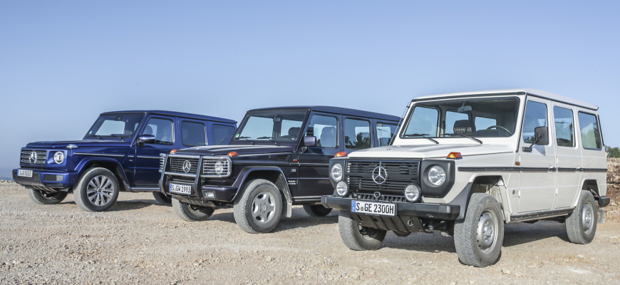 Mercedes G oslavuje 40 rokov