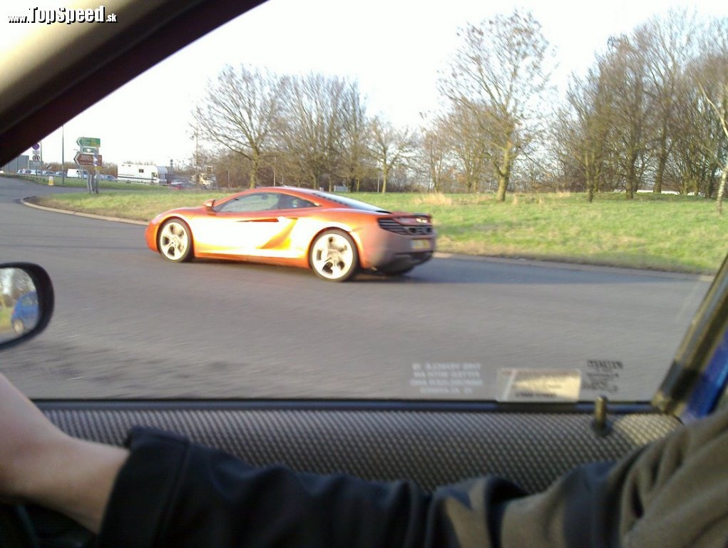 McLaren MP4-12C naživo, krása!