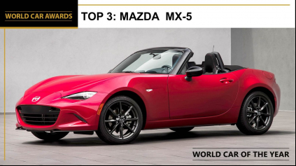 SVETOVÉ AUTO ROKA JE MAZDA MX-5