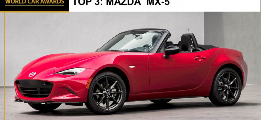 Svetové auto roka je Mazda MX-5