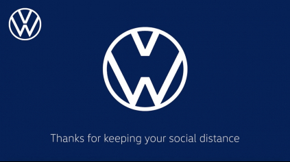 DRŽTE SI ODSTUP! PRE KORONAVÍRUS MENÍ LOGO VOLKSWAGEN AJ AUDI