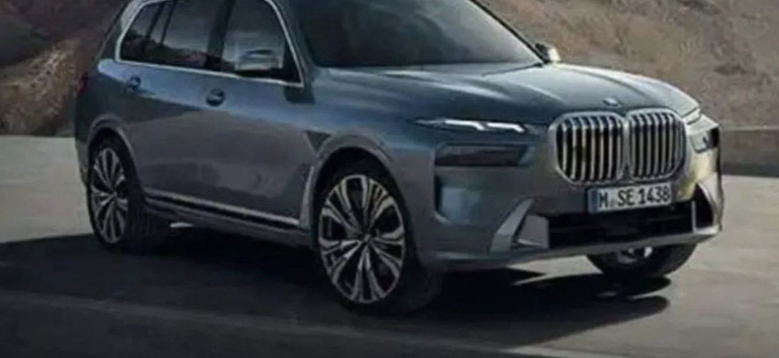 Omladené BMW X7 na uniknutej fotke: Najväčšou zmenou prejdú svetlá