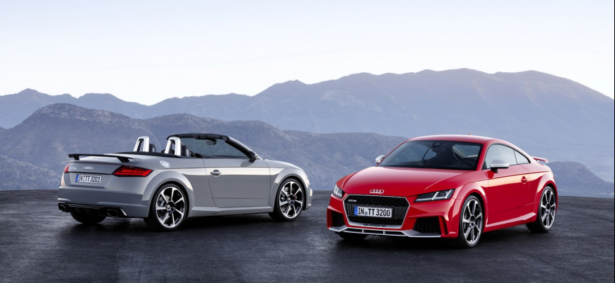 Audi TT RS má 5valec a 400 koní. Stovku pokorí za 3,7s