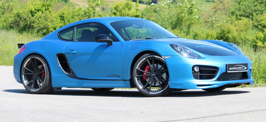 Porsche Cayman S vylepšený SpeedARTom