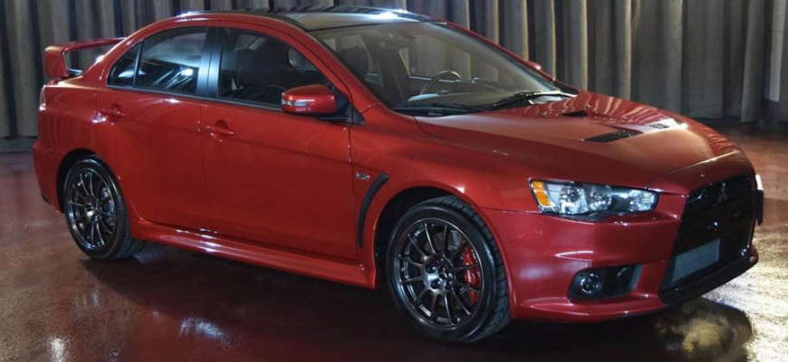 Mitsubishi Evo X Final Edition. Prvý z posledných na predaj