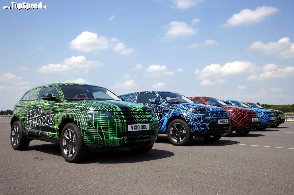 Range Rover Evoque bude testovaný priamo na verejnosti