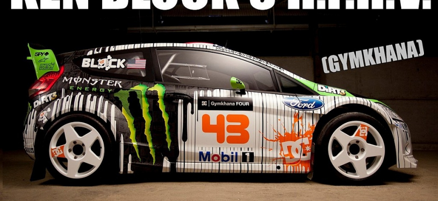 Ken Block predstavuje svoju hračku Ford Fiesta HFHV