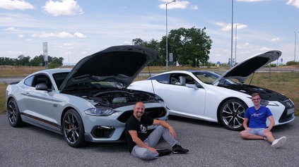 FORD MUSTANG MACH1 vs LEXUS LC500 - dvaja z jedného cesta?