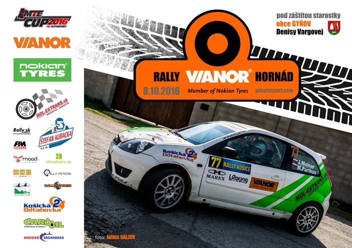 MTE Cup pri mŕtvych ramenách Hornádu, to bola Vianor Rally Hornád