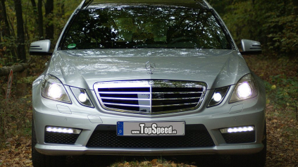 Prvá recenzia Mercedes Benz E 63 AMG Estate