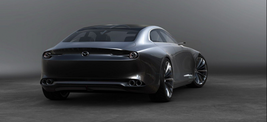 Mazda Vision Coupe je asi naj štúdia športového sedanu (nové foto)