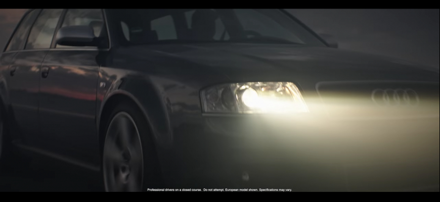 Reklama Audi RS vzdáva hold 25. výročiu športových vozidiel