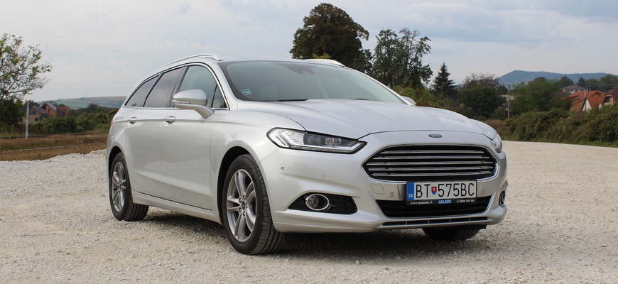 Test jazdenky Ford Mondeo Mk5 (CD391) pred modernizáciou (2014-2019)