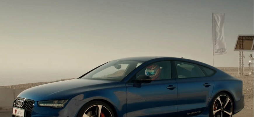 Audi RS7 vyzvalo na súboj... výťah