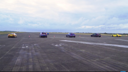 ZRÝCHLENIE BMW M8 COMPETITION S AUDI R8, AMG GT, 911 A MODEL X