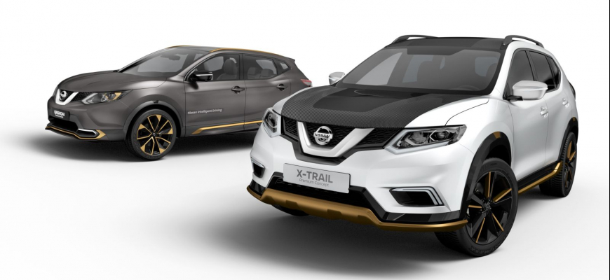 Nissan Qashqai a X-Trail Premium Concept prinesie prémiový pocit
