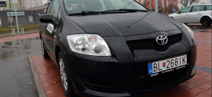 Test jazdenky Toyota Auris E150 (2006 - 2012)