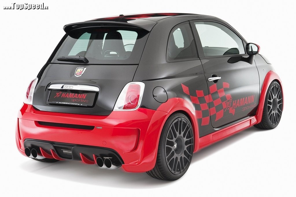 Hamann Fiat 500 Abarth vyzerá ako lienka na steroidoch