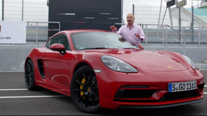 Porsche Cayman GTS 4.0 jazda - najlepšie malé Porsche