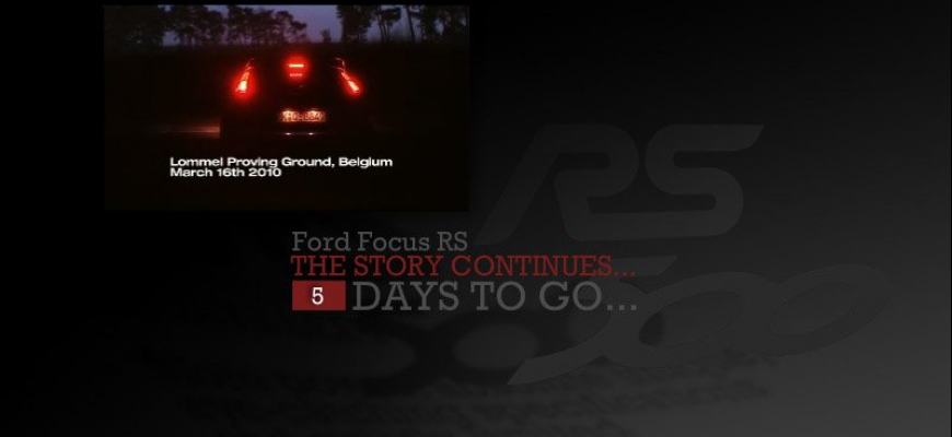 Prekvapenie menom Ford Focus RS500