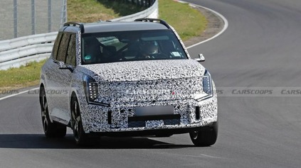 PRAVDEPODOBNE NAJVÝKONNEJŠIE SUV ZNAČKY KIA SPOZOROVANÉ NA OKRUHU V NEMECKU