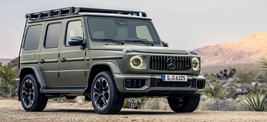 Mercedes triedy G po facelifte. Mild-hybrid pre všetky verzie, aj pre posledný osemvalec, AMG G 63