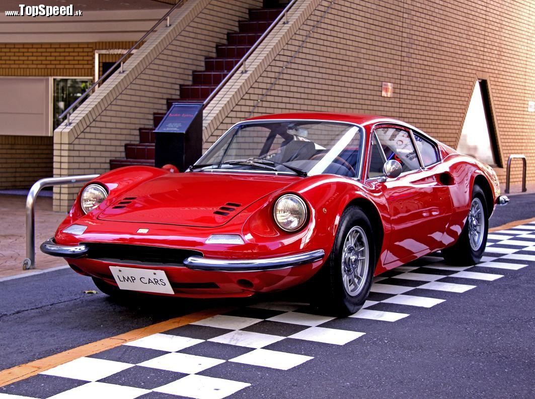 Ferrari Dino je jedniným modelom v celej histórii automobilky s motorom V6.