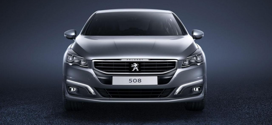 Peugeot 508 s vynovenou tvárou