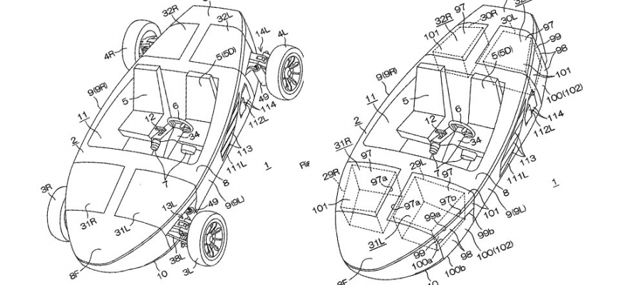 Yamaha si dala patentovať obojživelné auto!