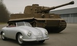 Počas 2. svetovej vojny Porsche vyvinulo tank. Po nej legendárny 356 Roadster