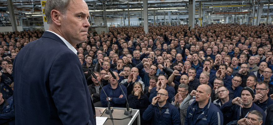 Napätie vo VW: Zamestnanci vypískali šéfa. Nie je dosť peňazí na vývoj nových áut