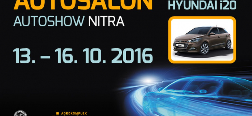 Stred októbra bude v Nitre patriť autám. Autosalón - Autoshow 2016