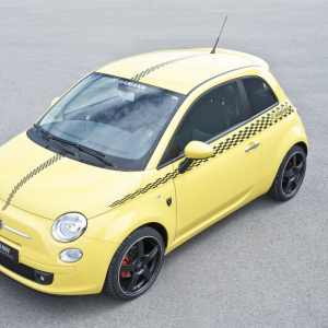 <p>Fiat 500 Hamann sportivo</p>