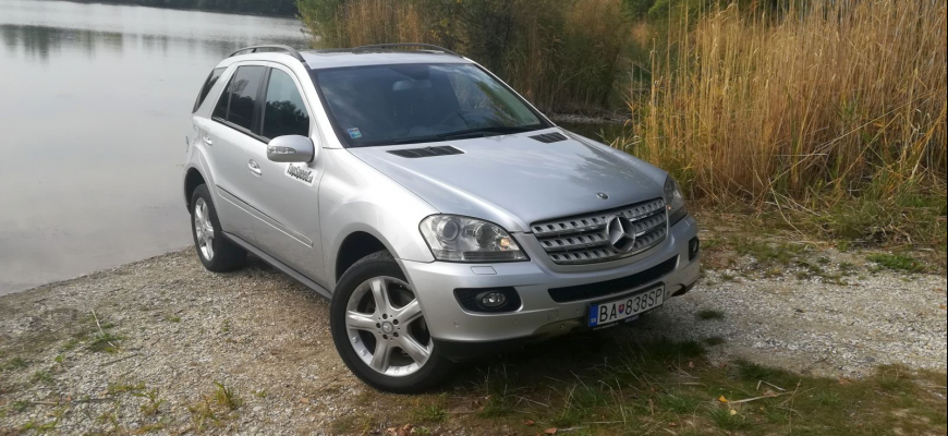 Test jazdenky Mercedes-Benz ML W164 (2005-2011)